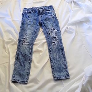 Mens American Eagle Distressed Jeans